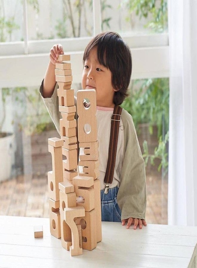 ANAIZA Wooden Number Blocks for Kids -Montessori Counting Toys for Toddlers, 1-10 Numbers Set - Early Math Learning Educational Toy for Toddlers, preschoolers - Image 2